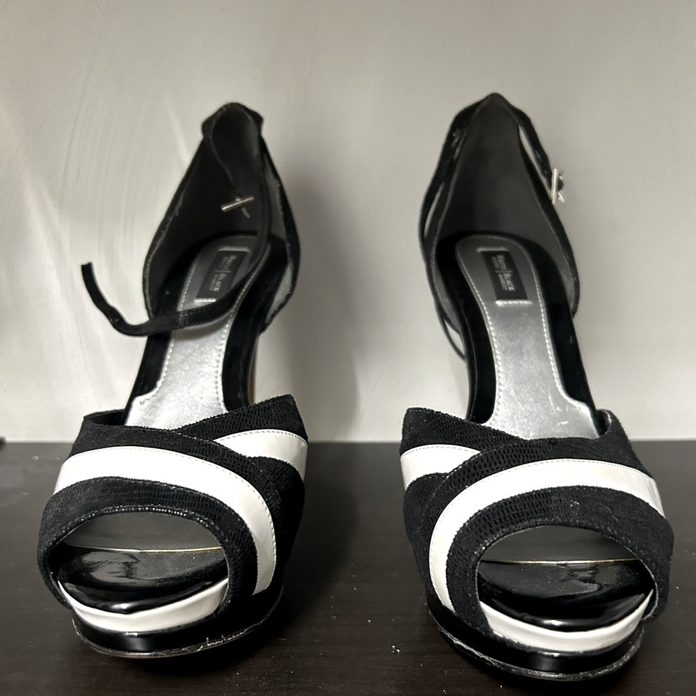 White House black market leather pumps.